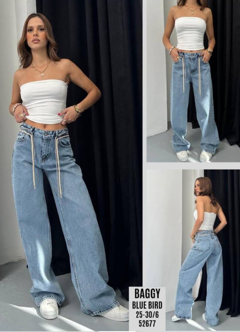 Spodnie damskie jeansy Roz 25-30, 1 Kolor Paczka 6 szt